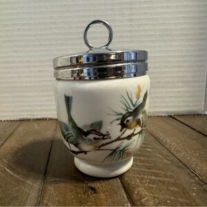 Vtg ROYAL WORCESTER Porcelain Egg Coddler